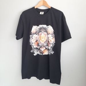 Comfort Colors Black Lotus Tee